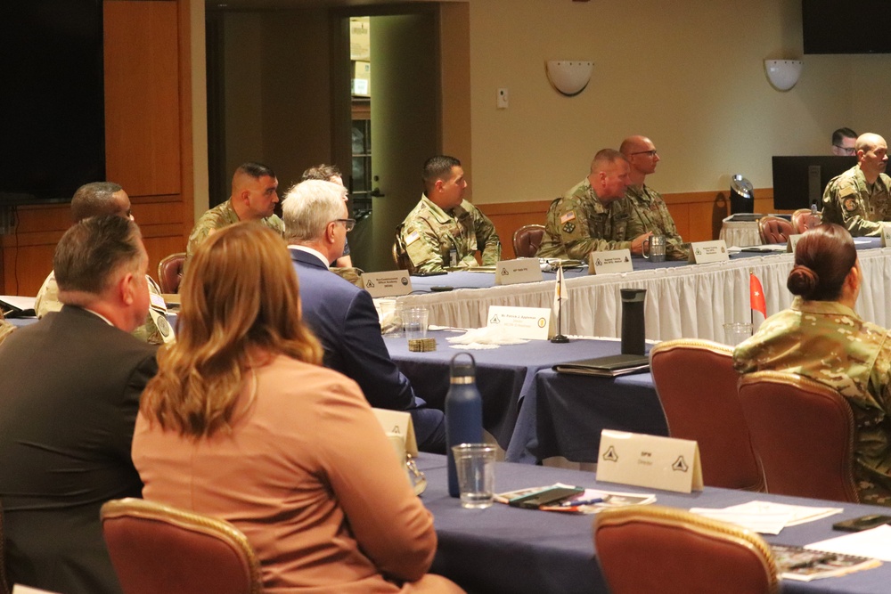 Fort McCoy holds July 2024 session of Installation Planning Board; senior leaders attend