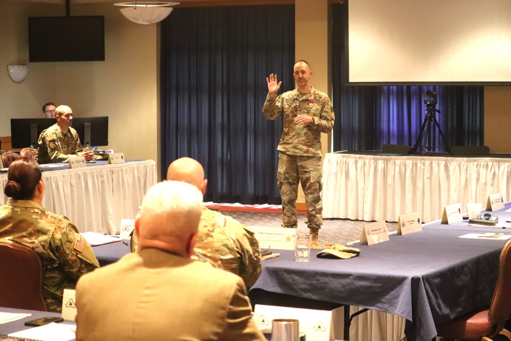 Fort McCoy holds July 2024 session of Installation Planning Board; senior leaders attend