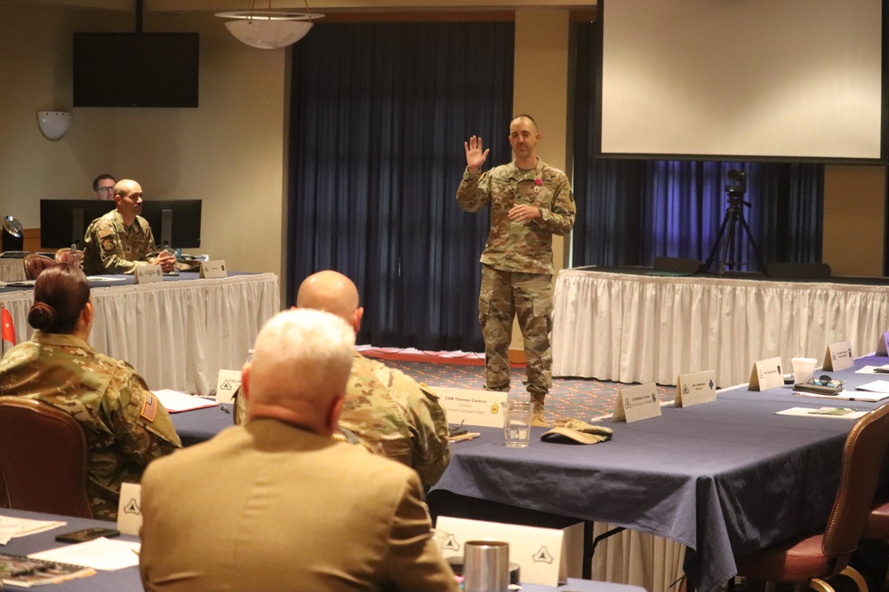 Fort McCoy holds July 2024 session of Installation Planning Board; senior leaders attend