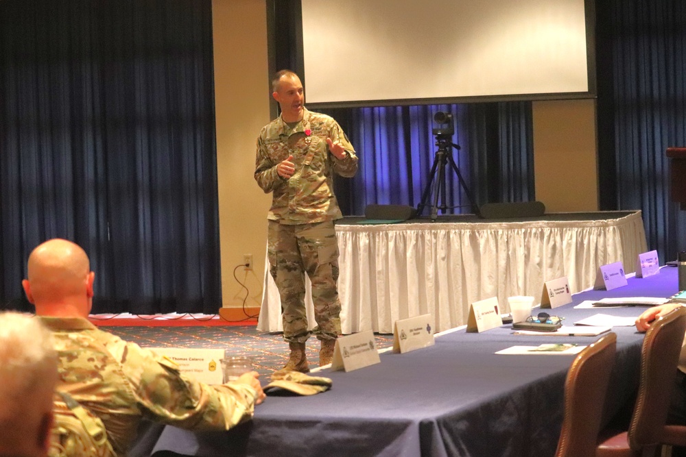 Fort McCoy holds July 2024 session of Installation Planning Board; senior leaders attend