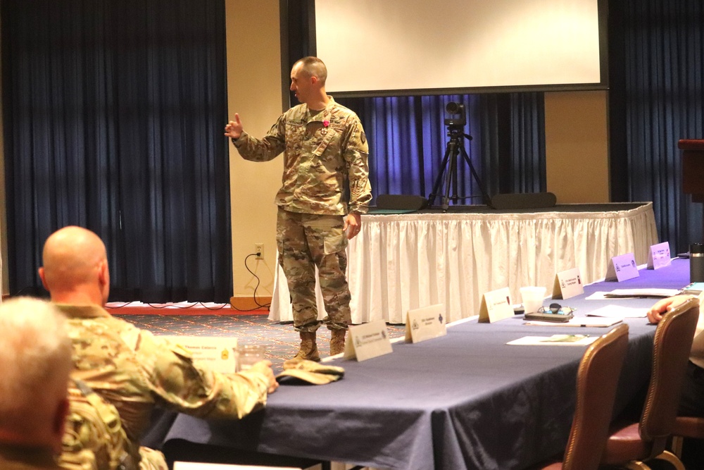 Fort McCoy holds July 2024 session of Installation Planning Board; senior leaders attend