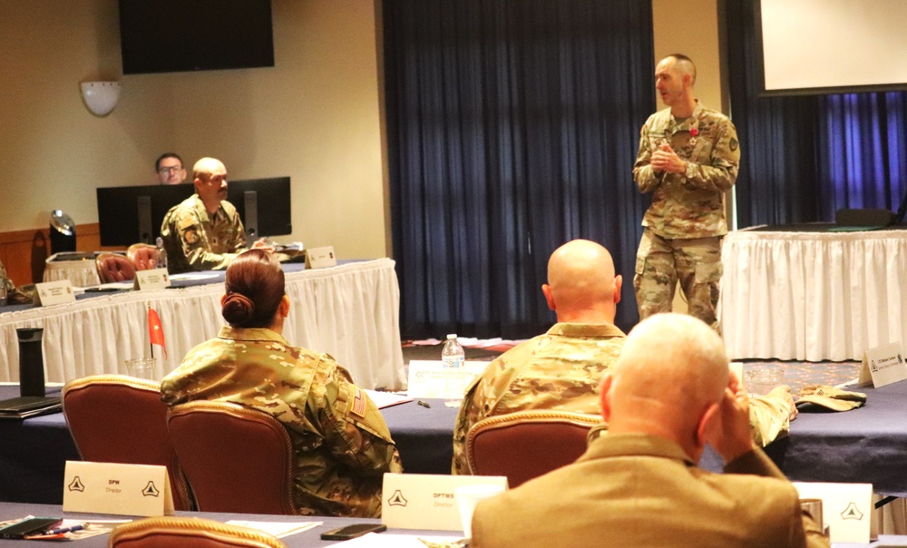 Fort McCoy holds July 2024 session of Installation Planning Board; senior leaders attend