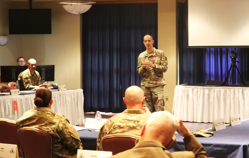 Fort McCoy holds July 2024 session of Installation Planning Board; senior leaders attend