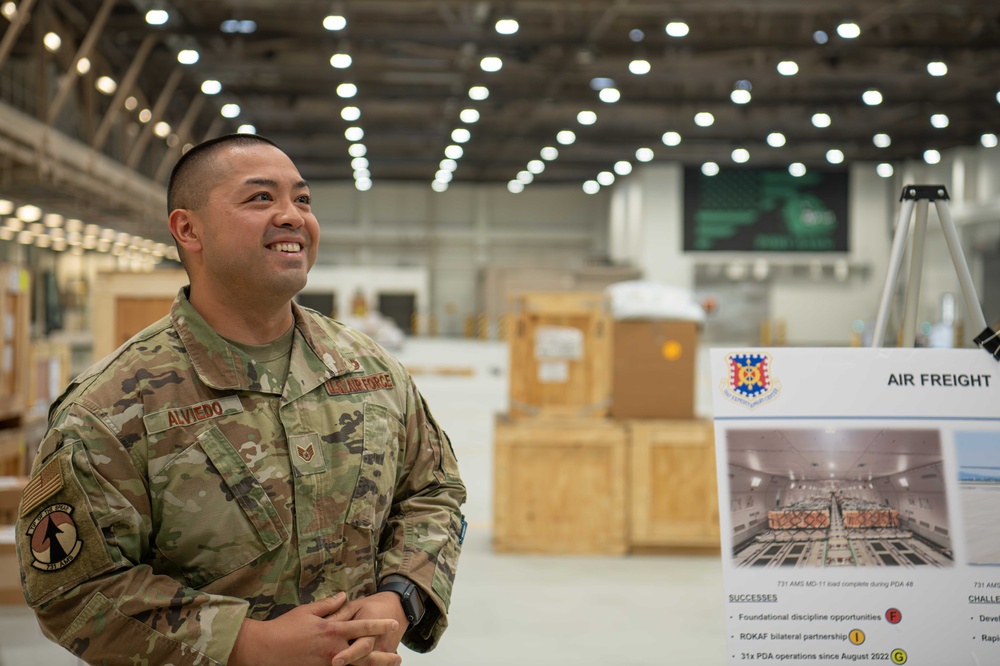 515 AMOW Command Team Tours AMS Units