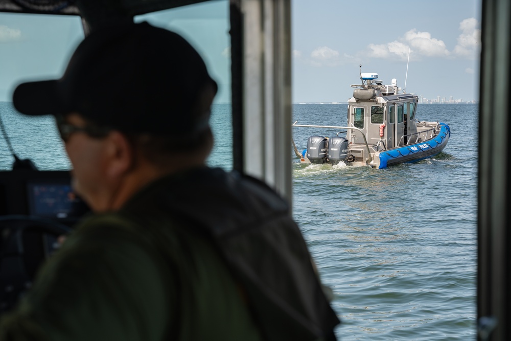 SERE water survival training at MacDill