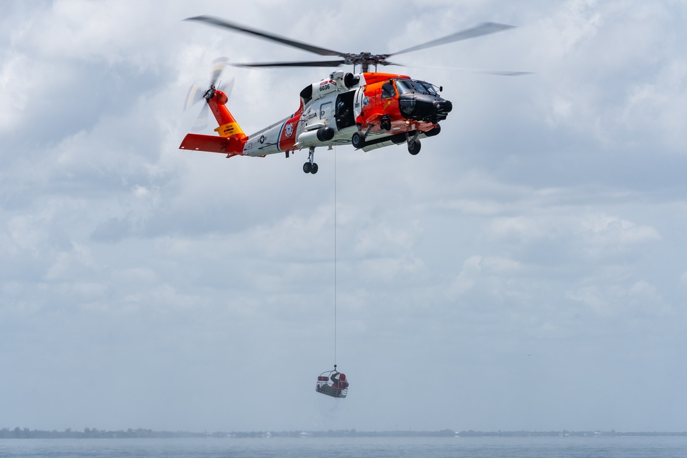 SERE water survival training at MacDill