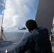 O’Kane Sailor watches fly over