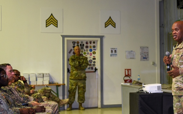 National Guard leader to troops in Kosovo: NCOs must uphold their expertise for national defense