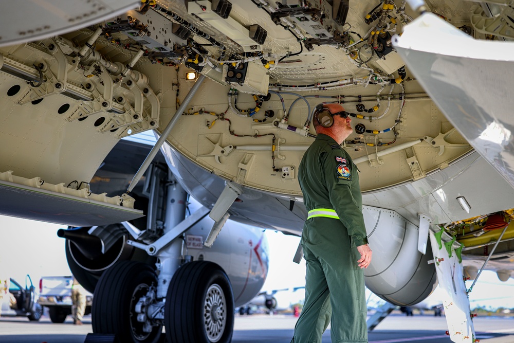 Royal Air Force P-8A Poseidon at RIMPAC 2024