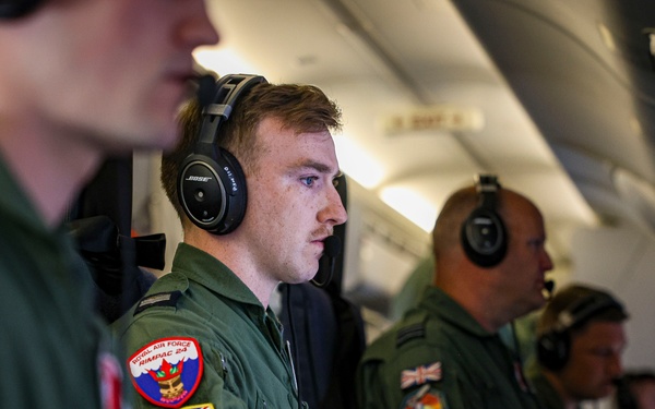 Royal Air Force P-8 crew conducts antisubmarine warfare training during RIMPAC 2024