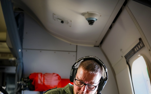 Royal Air Force Flight Seargent conducts anti-submarine warfare training during RIMPAC 2024