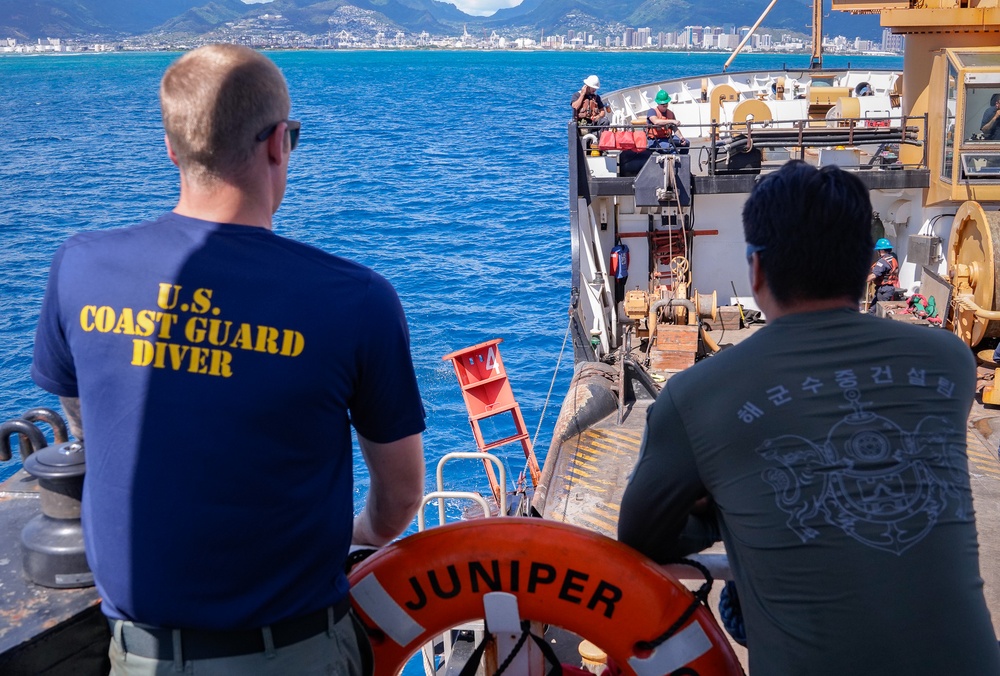 U.S. Coast Guard conducts joint training operation in support of RimPac 2024