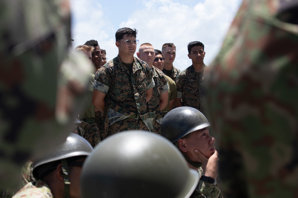RD24 | 9th ESB, JGSDF conduct Obstacle Construction Training