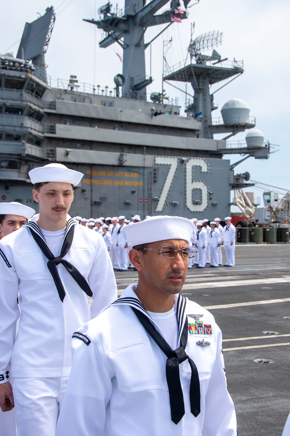 USS Ronald Reagan (CVN 76) arrives at San Diego