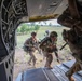 Iowa Soldiers board Chinook at Camp Ripley