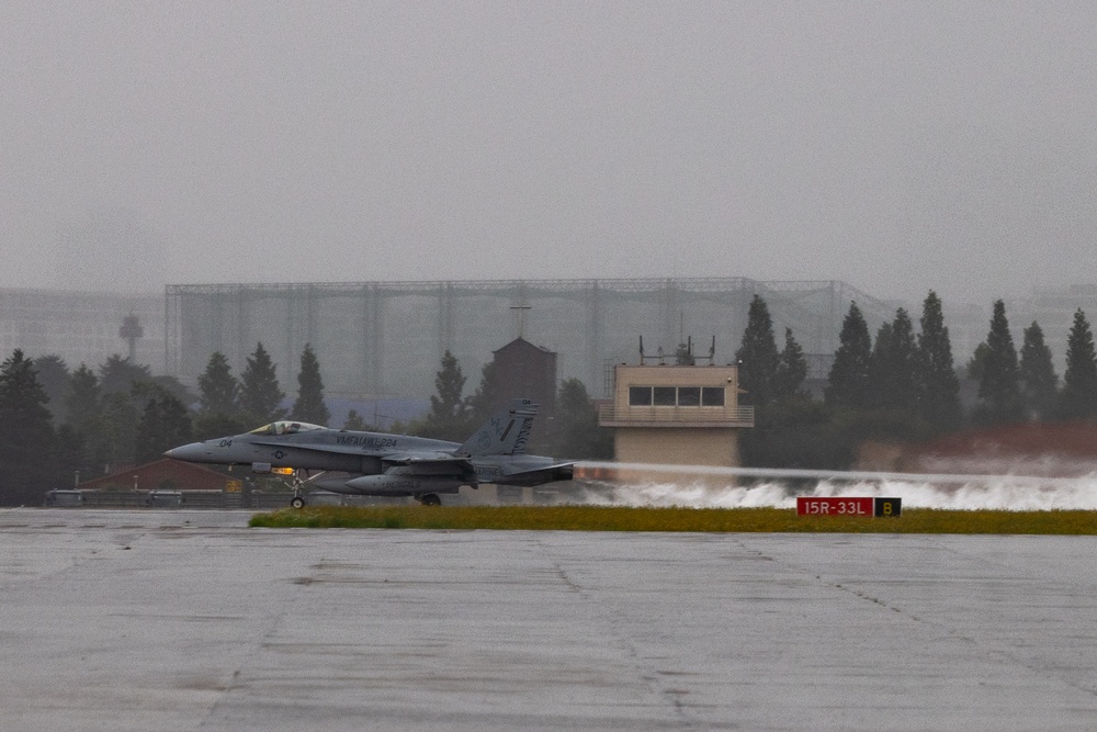 Ready for Takeoff! | VMFA (AW)-224 Marines Conduct Flight Operations at Suwon AB South Korea