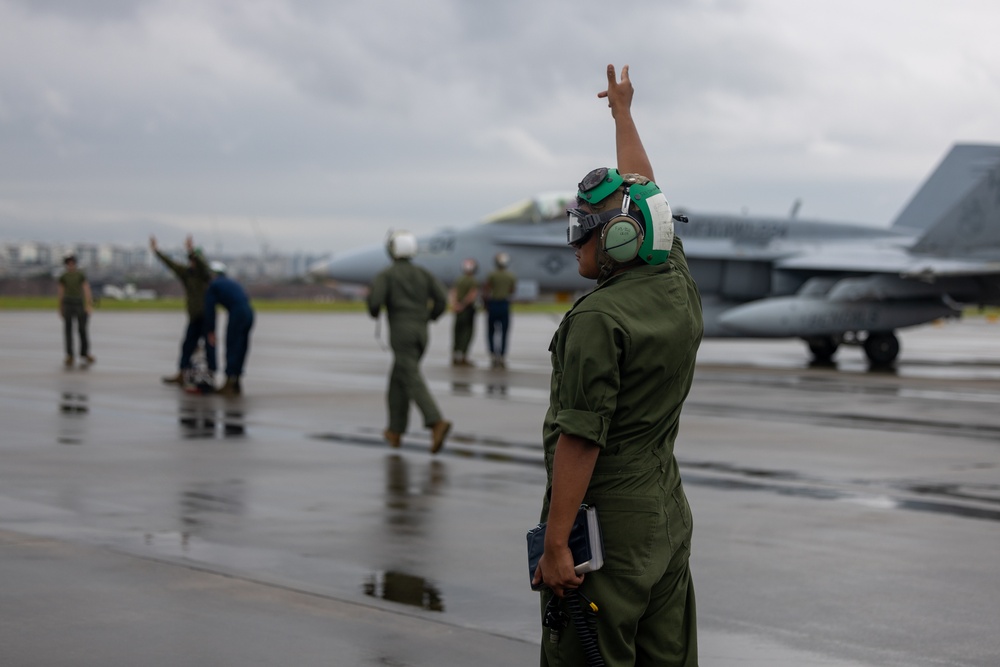 Ready for Takeoff! | VMFA (AW)-224 Marines Conduct Flight Operations at Suwon AB South Korea