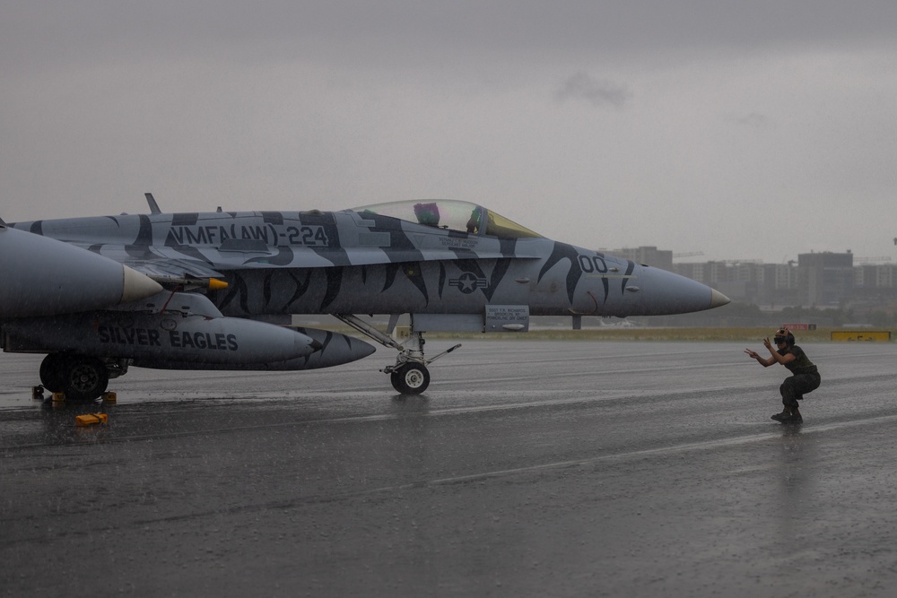 Ready for Takeoff! | VMFA (AW)-224 Marines Conduct Flight Operations at Suwon AB South Korea