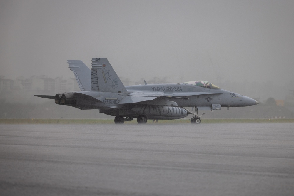 Ready for Takeoff! | VMFA (AW)-224 Marines Conduct Flight Operations at Suwon AB South Korea