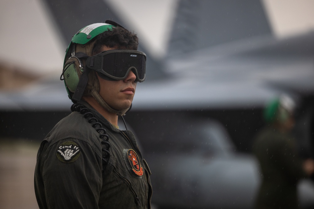 Ready for Takeoff! | VMFA (AW)-224 Marines Conduct Flight Operations at Suwon AB South Korea