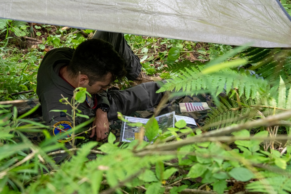 Misawa SERE Specialists lead Combat Survival Training Exercise