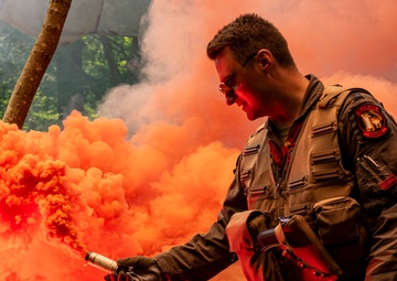 Misawa SERE Specialists lead Combat Survival Training Exercise