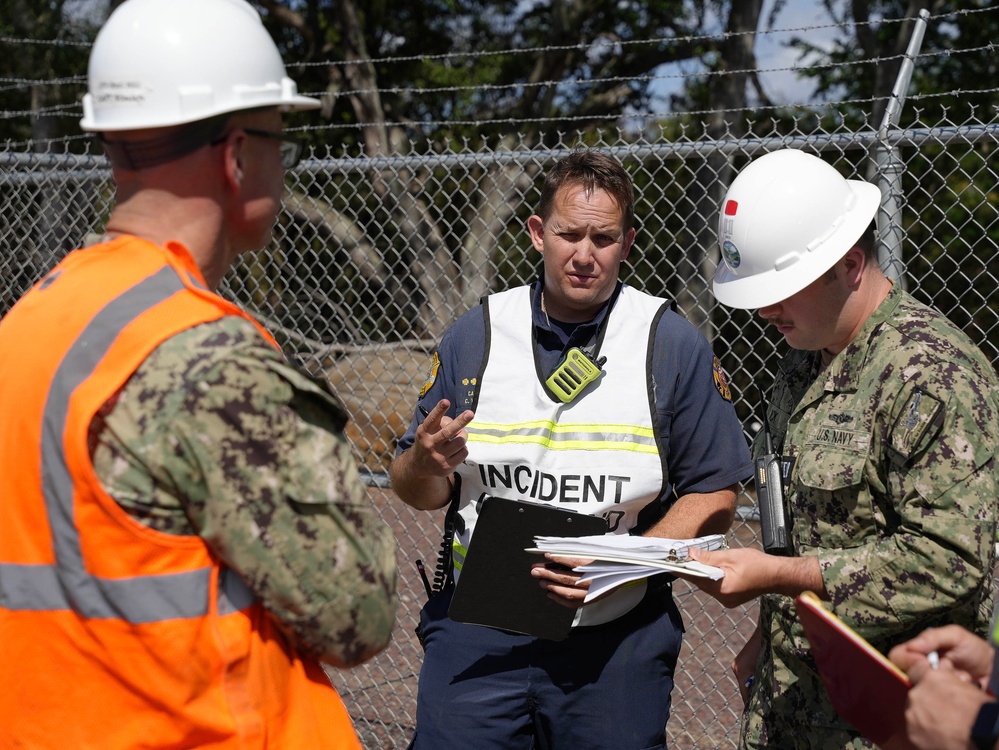 NCTF-RH Conducts Spill Drill