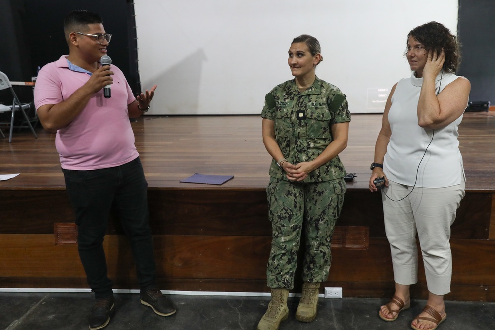 Women, Peace, and Security (WPS) held seminar on gender-based violence at the House of Culture in Limón, Costa Rica