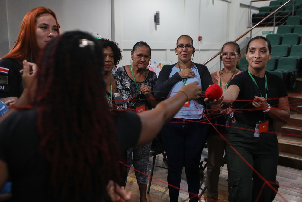 Women, Peace, and Security (WPS) held seminar on gender-based violence at the House of Culture in Limón, Costa Rica