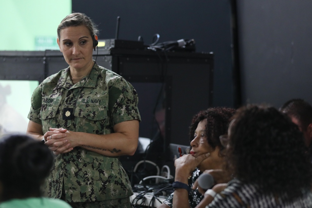 Women, Peace, and Security (WPS) held seminar on gender-based violence at the House of Culture in Limón, Costa Rica