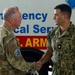Sailors and Firefighters are recognized for acquisition of three ambulances from Camp Humphreys