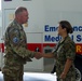 Sailors and Firefighters are recognized for acquisition of three ambulances from Camp Humphreys