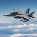 KC-135 refuels FA-18F during RIMPAC 2024
