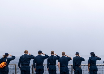 USS Rafael Peralta (DDG 115) Visits Guam