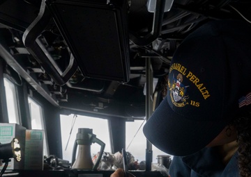 USS Rafael Peralta (DDG 115) Visits Guam