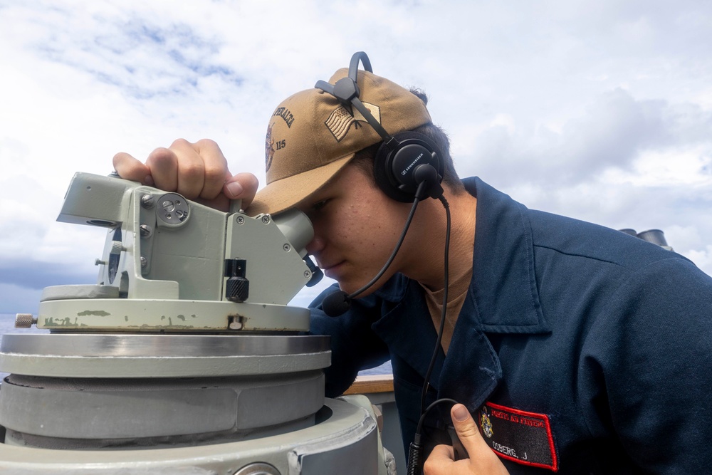 USS Rafael Peralta (DDG 115) Visits Guam