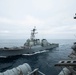 Abraham Lincoln conducts a fueling-at-sea with USS O’Kane