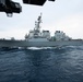 Abraham Lincoln conducts a fueling-at-sea with USS O’Kane