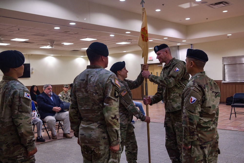 Headquarters and Headquarters Company Change of Command Ceremony