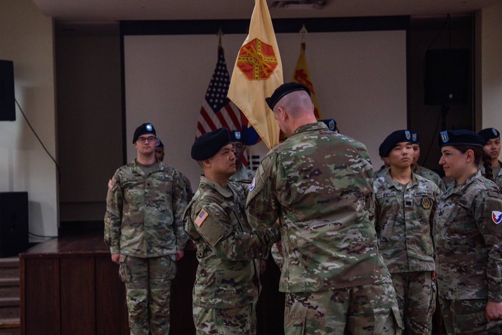 Headquarters and Headquarters Company Change of Command Ceremony