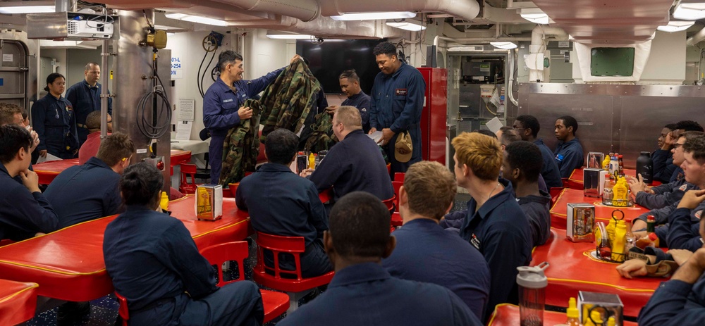 USS Rafael Peralta (DDG 115) Conducts General Quarters Drill