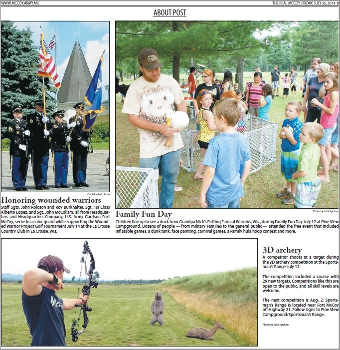 This Month in Fort McCoy History — July