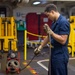 Hull Maintenance Technicians Conduct Routine Operations Aboard USS Theodore Roosevelt