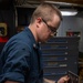 Hull Maintenance Technicians Conduct Routine Operations Aboard USS Theodore Roosevelt