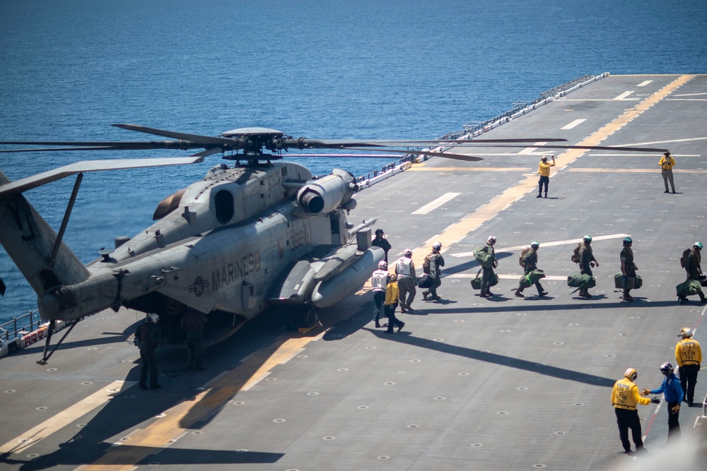 Flight Deck Qualifications Aboard USS Tripoli