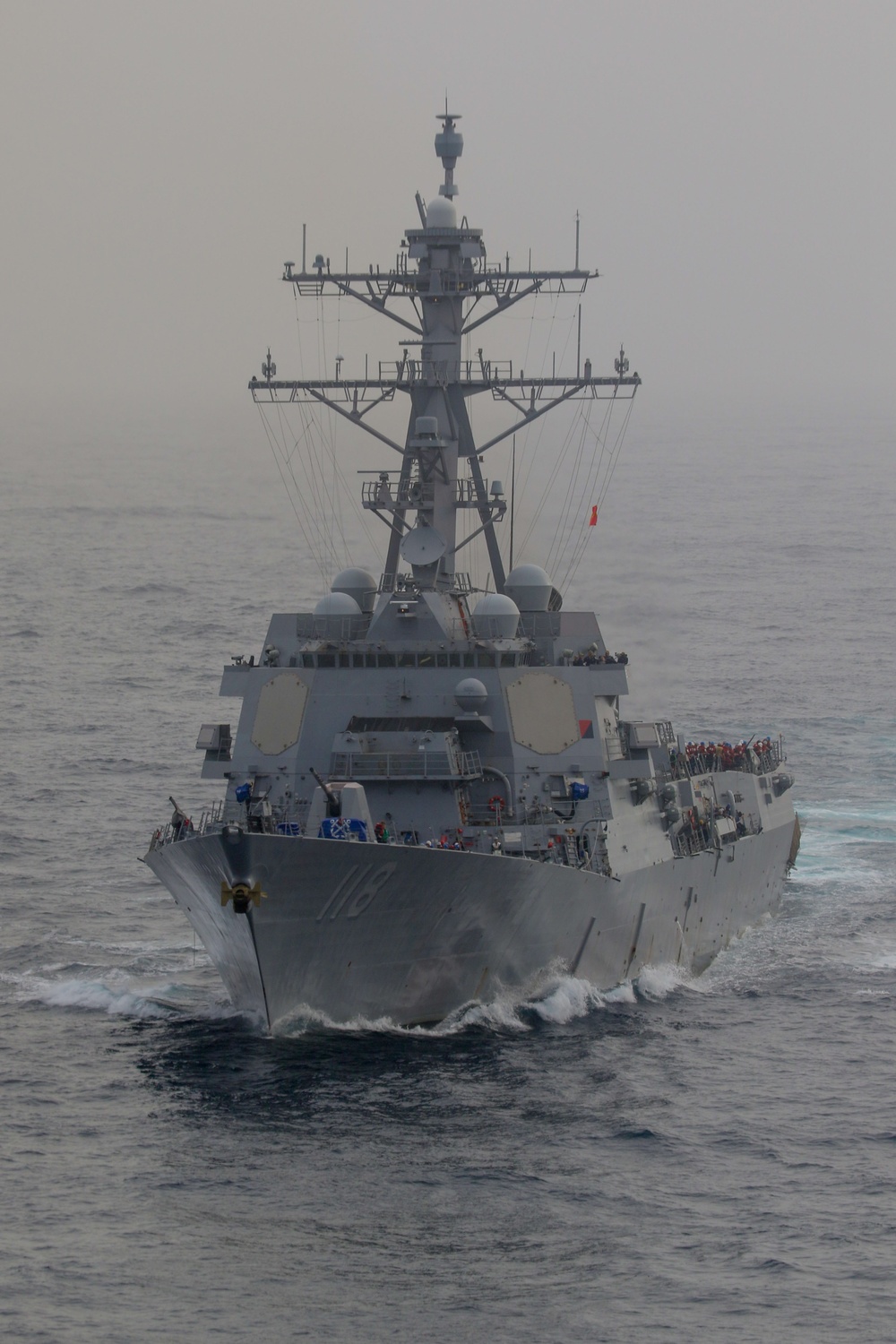 USS Theodore Roosevelt Conducts a Fueling-At-Sea with USS Daniel Inouye