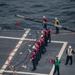 USS Theodore Roosevelt Conducts a Fueling-At-Sea with USS Daniel Inouye