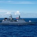 Sailing in formation during RIMPAC 2024