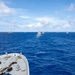 Sailing in formation during RIMPAC 2024