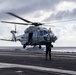 A Royal Netherlands Navy NH-90 NATO Frigate Helicopter Takes Off from the Flight Deck of USS Carl Vinson (CVN 70) During RIMPAC 2024